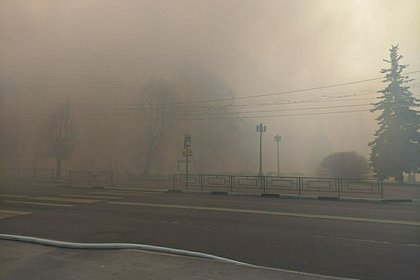 В Тольятти оценили экологическую обстановку из-за пожара в покрасочном цехе