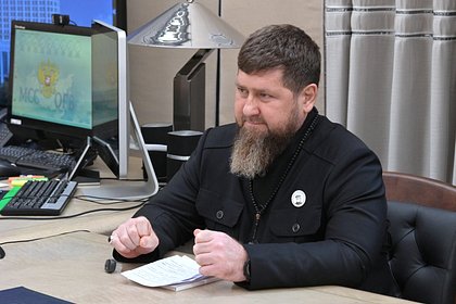 Кадыров осмотрел трофейную технику НАТО