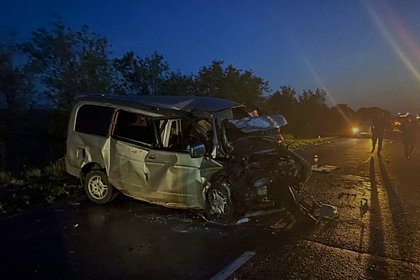 Шесть человек погибли и семь пострадали в ДТП в российском регионе