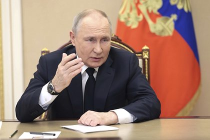 Путин заявил о размещении тактического ядерного оружия в Белоруссии