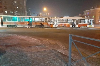 Число госпитализированных после ДТП с трамваями в Новосибирске возросло