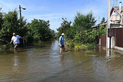 МЧС отчиталось об эвакуации из подтопленных районов Херсонской области