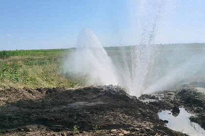 Власти опровергли диверсию на водопроводе в Ростовской области