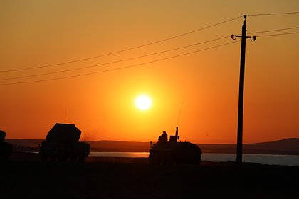 В небе над Белгородом произошли девять мощных взрывов