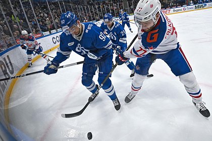 СКА обыграл московское «Динамо» в матче КХЛ. Кто забросил шайбы, что сказали тренеры?