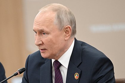 Путин заявил о готовности России искать пути мирного урегулирования по Украине