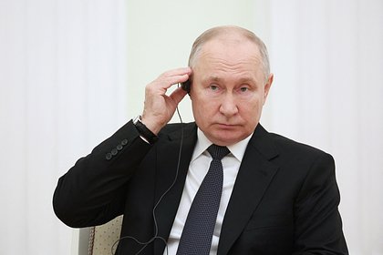 Путин назвал условие для начала переговоров России и Украины