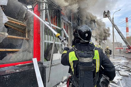 Пожар в кафе в центре Москвы потушили