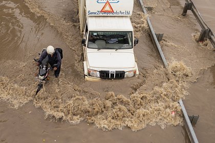 Глобальное потепление связали с наводнениями в Индии