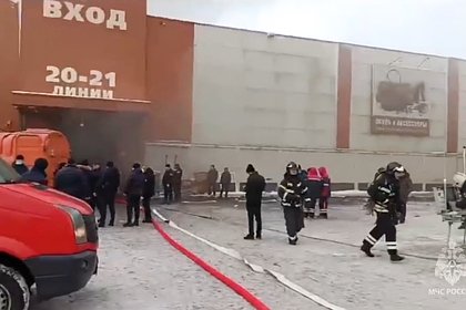 Сотрудники МЧС эвакуировали 350 человек с рынка «Садовод» в Москве